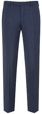 EMPORIO ARMANI Solid Button Zip Casual Suit Pants - Dark Blue. D41P0M-01502-919 Buy EMPORIO ARMANI Solid Button Zip Casual Suit Pants - Dark Blue. D41P0M-01502-919