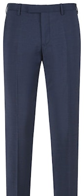 EMPORIO ARMANI Solid Button Zip Casual Suit Pants - Dark Blue. D41P0M-01502-919 Details for EMPORIO ARMANI Solid Button Zip Casual Suit Pants - Dark Blue. D41P0M-01502-919