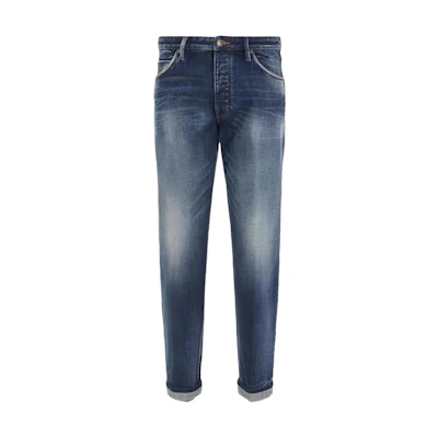 EMPORIO ARMANI Solid Casual Jeans in Mid Blue 6R1J691-DQTZ1-0942