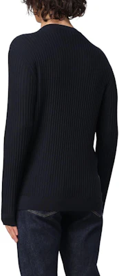 Suéter de Manga Larga Emporio Armani Color Azul Cuello Redondo Sólido. EM000130-AF10460-UB118 Lookbook Suéter de Manga Larga Emporio Armani Color Azul Cuello Redondo Sólido. EM000130-AF10460-UB118