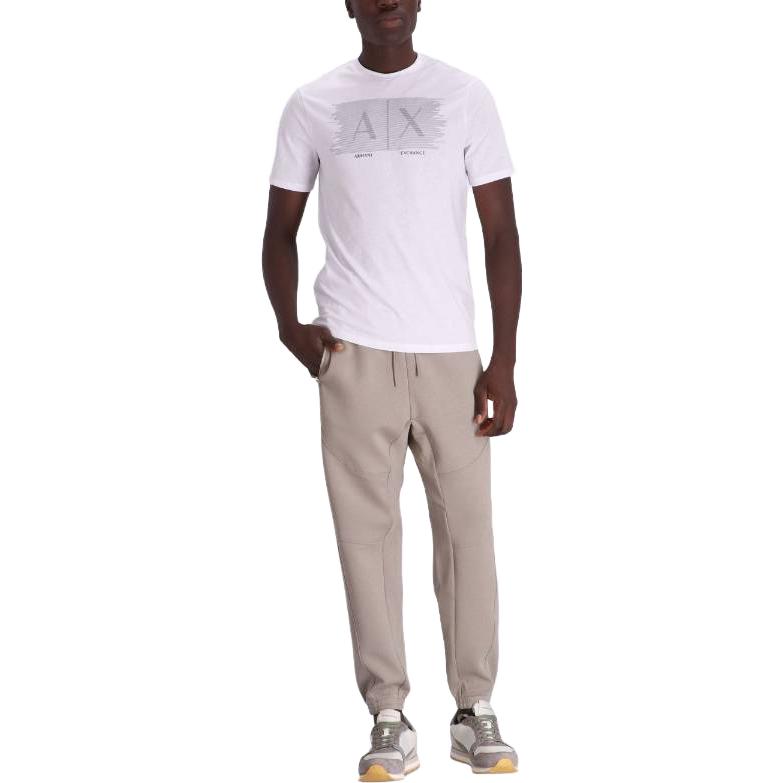 Lookbook Emporio Armani  Solid Color Drawstring Casual Pants Light Brown 6R1PU4-1JHSZ-0643