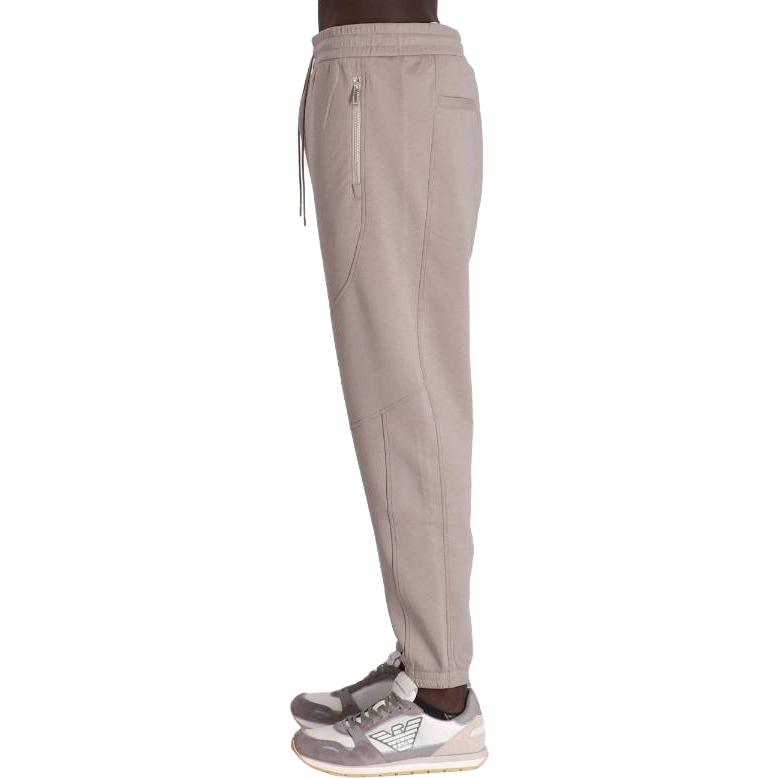 Purchase Emporio Armani  Solid Color Drawstring Casual Pants Light Brown 6R1PU4-1JHSZ-0643