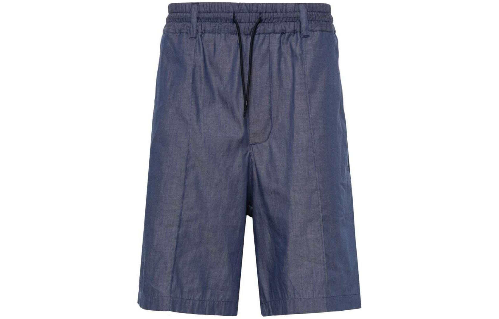 Order Emporio Armani Seluar Pendek Kasual Warna Biru SS24. 3D1PH7-1DAAZ-0941