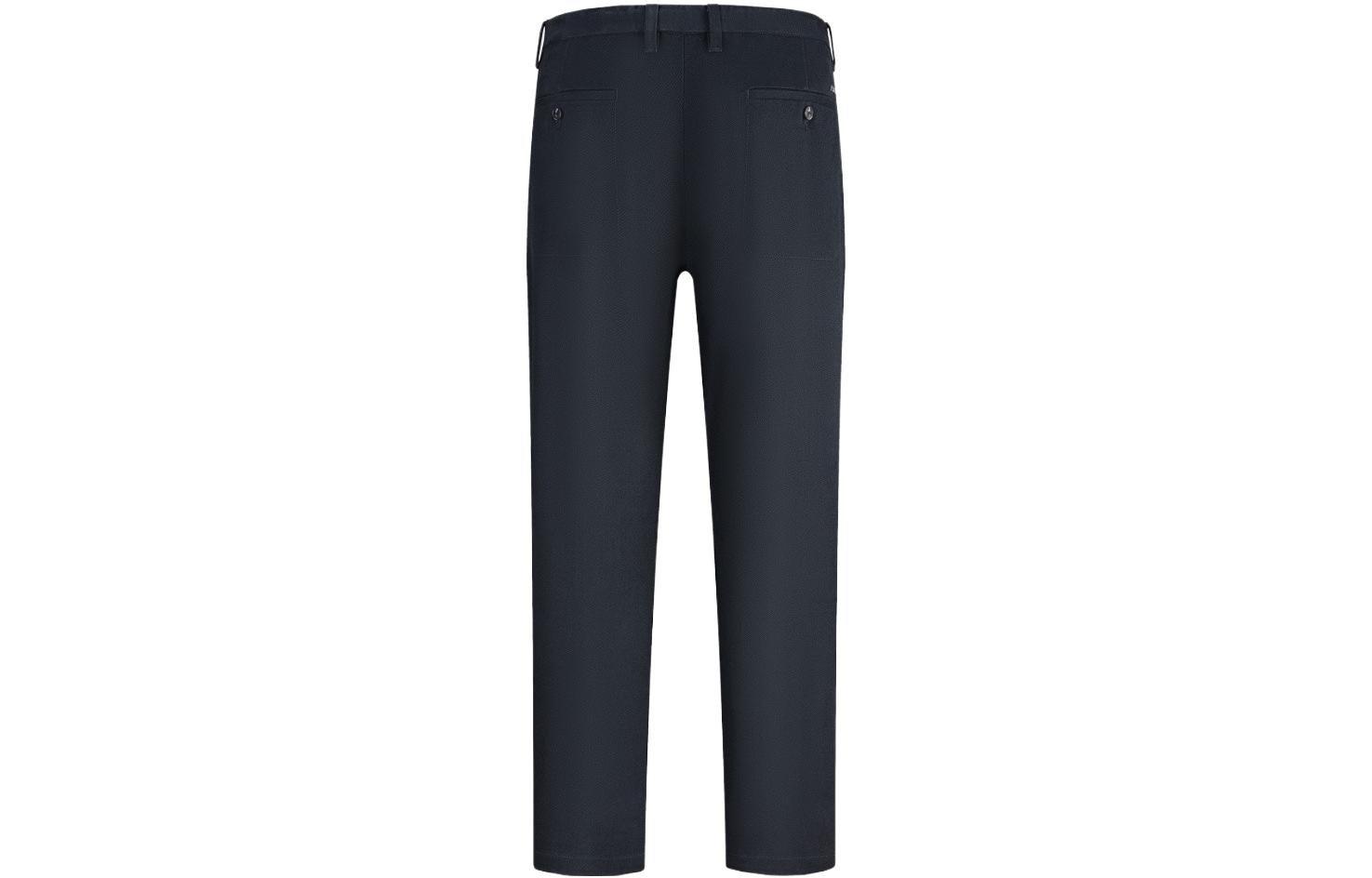 Lookbook Emporio Armani  Solid Color Drawstring Casual Straight-Leg Pants 6R1P67-1NGRZ-0999