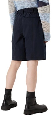 엠포리오 아르마니 솔리드 컬러 밴딩 캐주얼 반바지. 3R1PF7-1NVTZ-0920 Shop 엠포리오 아르마니 솔리드 컬러 밴딩 캐주얼 반바지. 3R1PF7-1NVTZ-0920