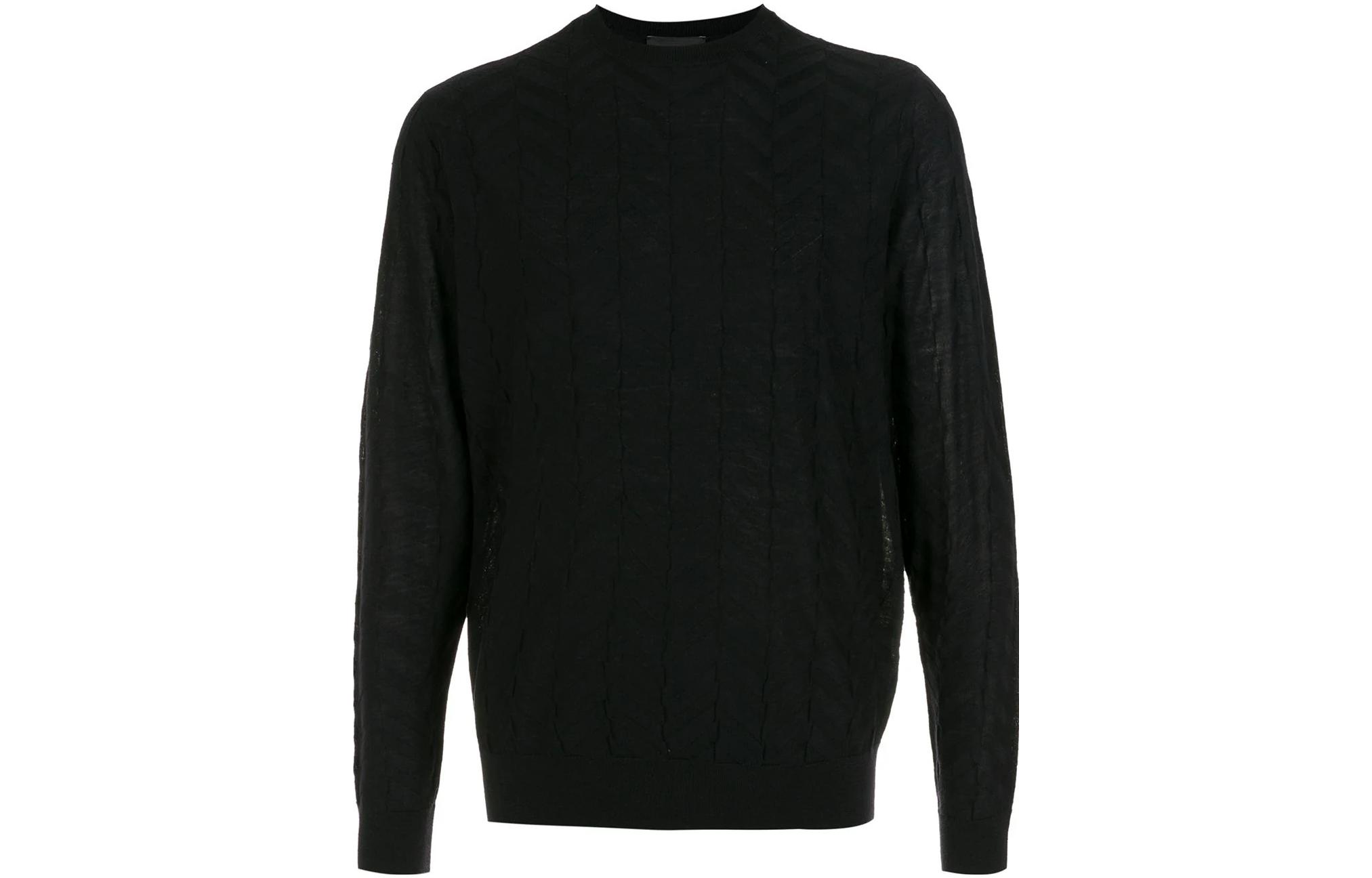 Order Emporio Armani 實色人字紋針織毛衣 3L1MX7-1MGVZ-0920