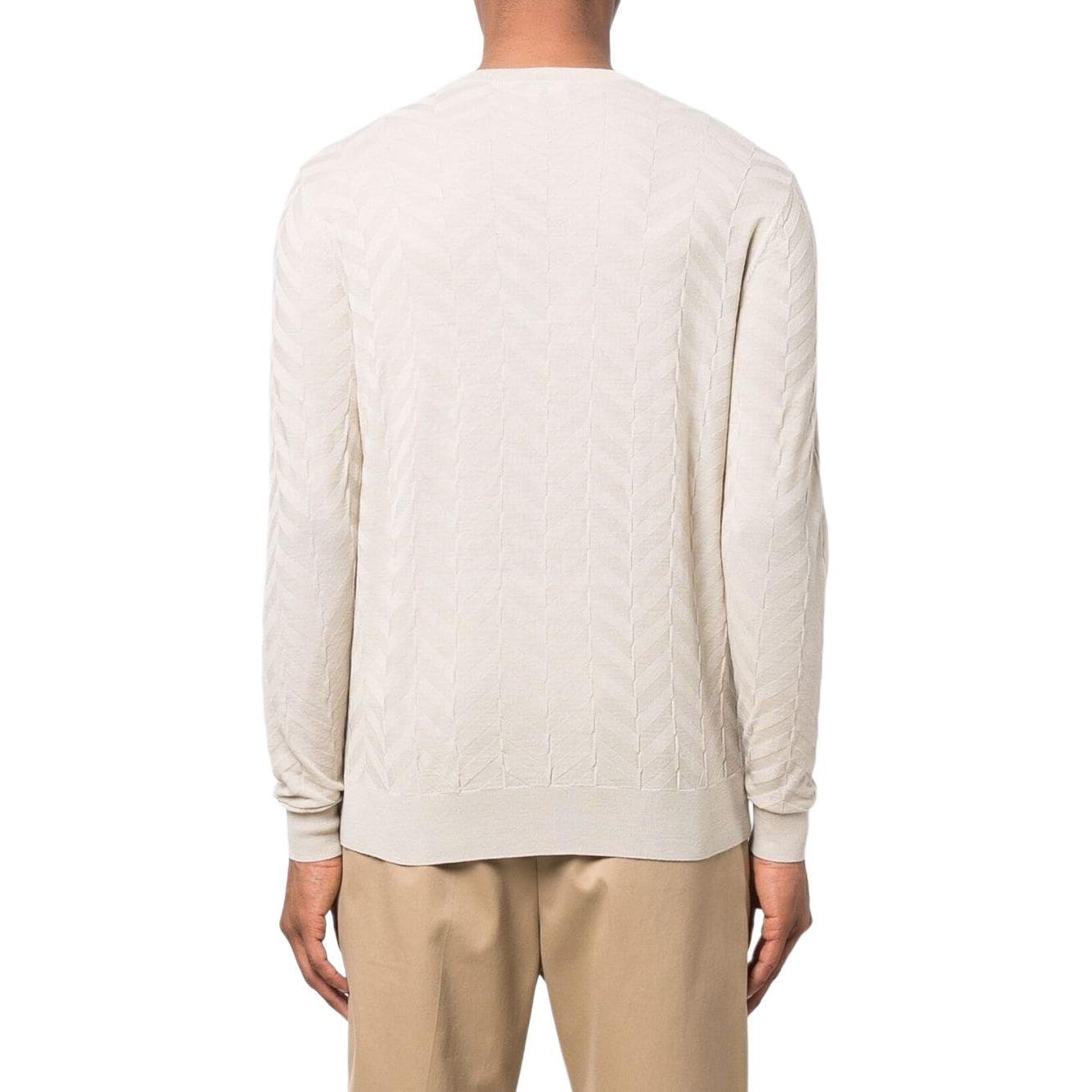 Details for Emporio Armani 實色人字紋針織毛衣 3L1MX7-1MGVZ-0920