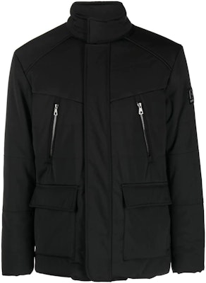 엠포리오 아르마니 솔리드 컬러 하이넥 코튼 패딩 재킷 6LPB30-PNR2Z-1200 Buy 엠포리오 아르마니 솔리드 컬러 하이넥 코튼 패딩 재킷 6LPB30-PNR2Z-1200