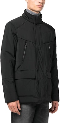 엠포리오 아르마니 솔리드 컬러 하이넥 코튼 패딩 재킷 6LPB30-PNR2Z-1200 Purchase 엠포리오 아르마니 솔리드 컬러 하이넥 코튼 패딩 재킷 6LPB30-PNR2Z-1200