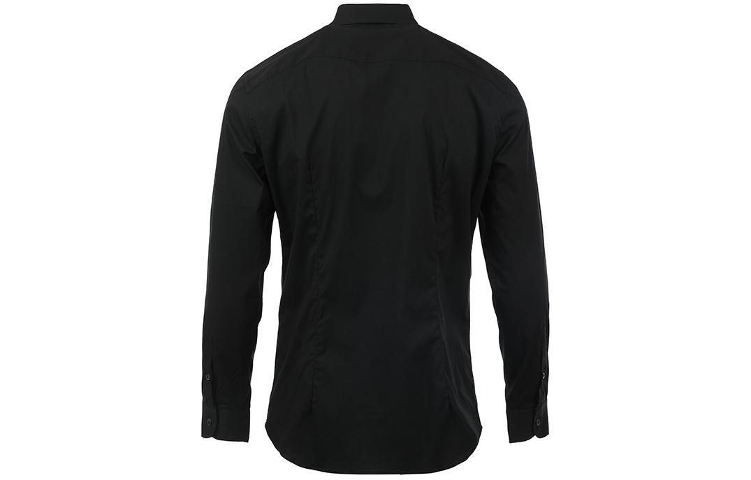 Details for EMPORIO ARMANI 純色長袖扣襟襯衫 SS24 E31SS0010F4100