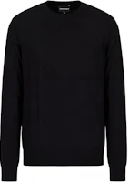 Emporio Armani Solid Color Long Sleeve Crewneck Sweater. 6K1MXH-1MVTZ1-F914 Emporio Armani Solid Color Long Sleeve Crewneck Sweater. 6K1MXH-1MVTZ1-F914