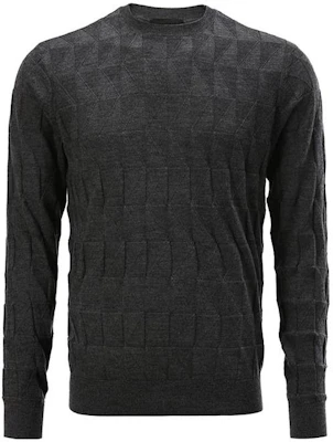 Emporio Armani Sweater Lengan Panjang Warna Polos Crewneck. 6K1MXH-1MVTZ1-F914 1