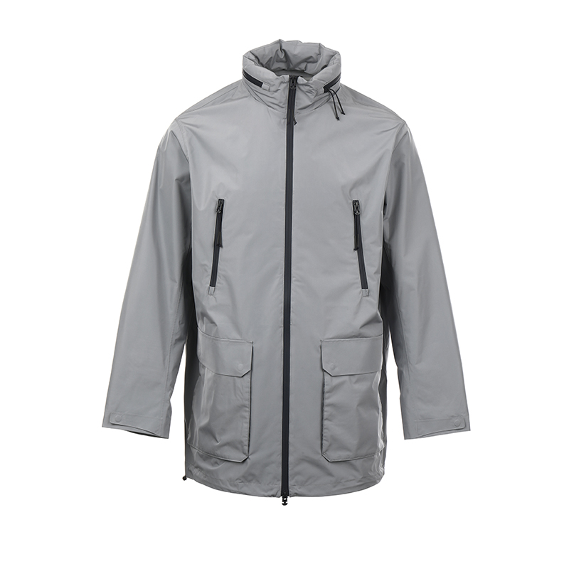 Emporio Armani  Solid Color Long Sleeve Hooded Jacket Outerwear. EM000059AF10080UB118