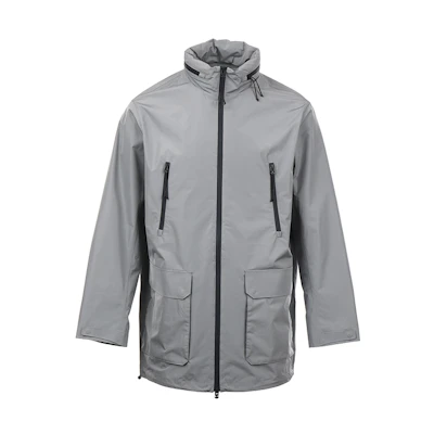 Emporio Armani Solid Color Long Sleeve Hooded Jacket Outerwear. EM000059AF10080UB118