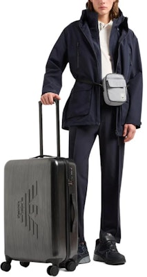 Emporio Armani 素色長袖連帽外套。 EM000059AF10080UB118 9