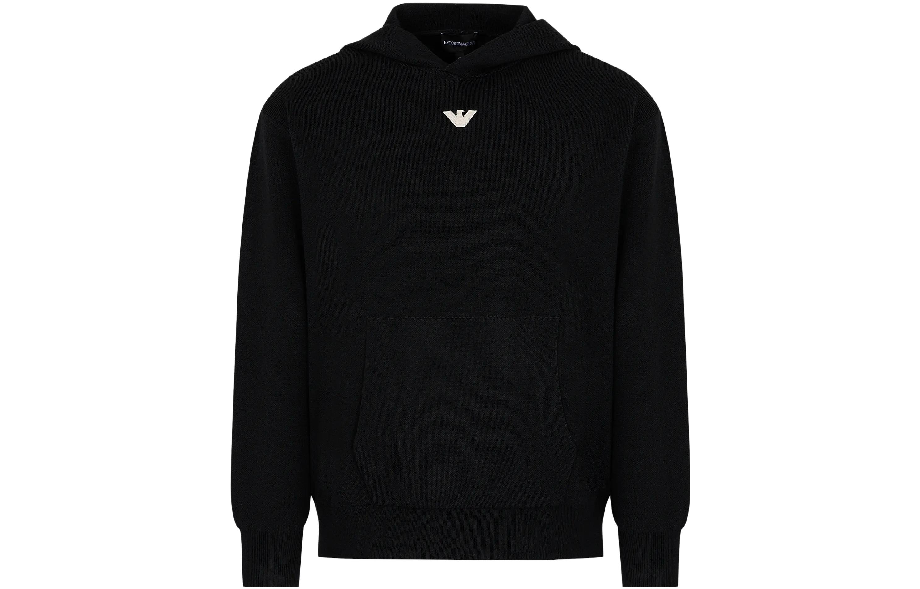 Emporio Armani  Solid Color Loose Fit Hoodie Long Sleeve Sweatshirt 6R1MX7-1MNBZ-F904 圖 4