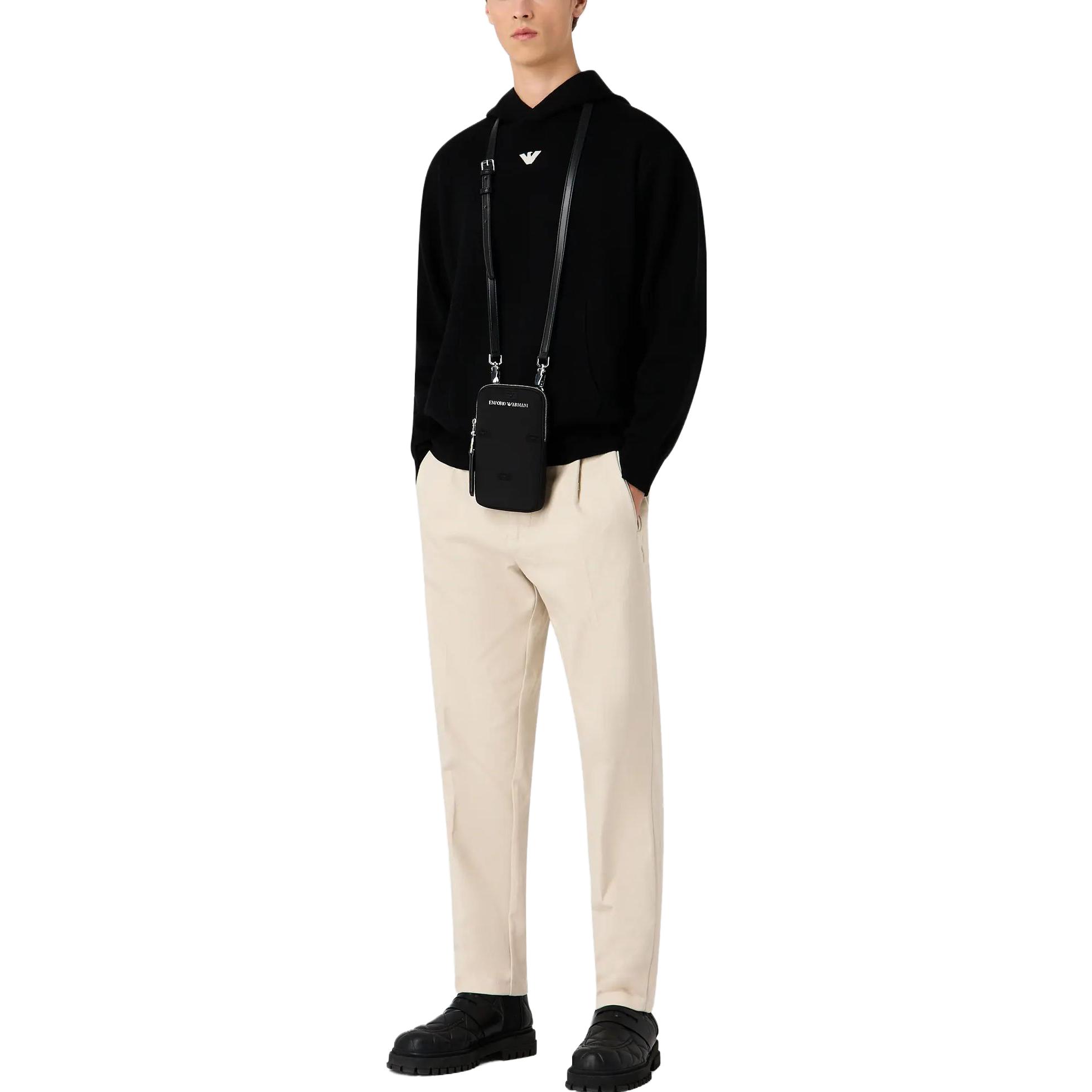 Emporio Armani  Solid Color Loose Fit Hoodie Long Sleeve Sweatshirt 6R1MX7-1MNBZ-F904 圖 5