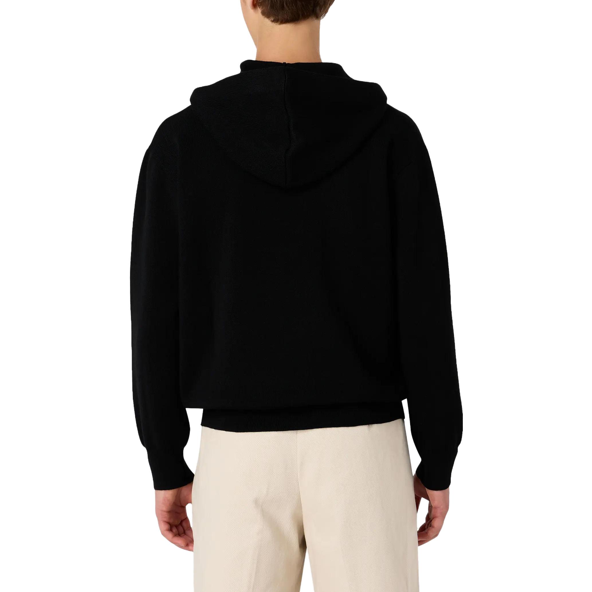 Emporio Armani  Solid Color Loose Fit Hoodie Long Sleeve Sweatshirt 6R1MX7-1MNBZ-F904 圖 7