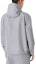 Shop EMPORIO ARMANI Chaqueta con Capucha Cremallera Color Sólido Gris EM00005-8AF10080-U8060