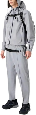 EMPORIO ARMANI Chaqueta con Capucha Cremallera Color Sólido Gris EM00005-8AF10080-U8060 Purchase EMPORIO ARMANI Chaqueta con Capucha Cremallera Color Sólido Gris EM00005-8AF10080-U8060