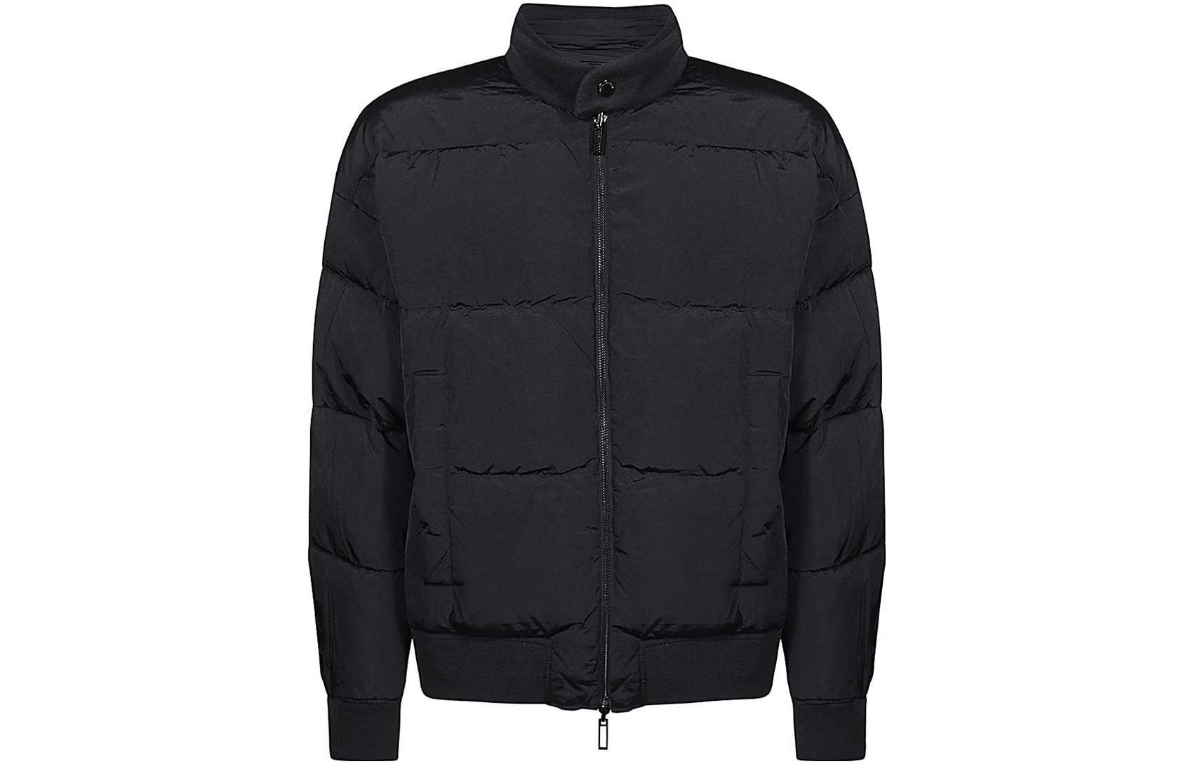 Emporio Armani  Solid Color Zip-Up Jacket Casual Long Sleeve Outerwear 6R1B75-1NFEZ-0999 圖 3