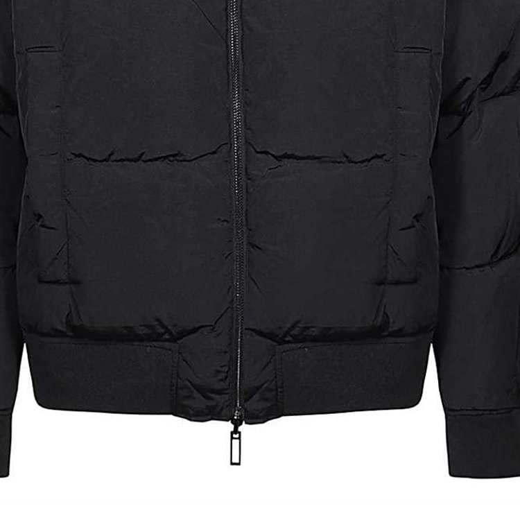 Emporio Armani  Solid Color Zip-Up Jacket Casual Long Sleeve Outerwear 6R1B75-1NFEZ-0999 圖 9