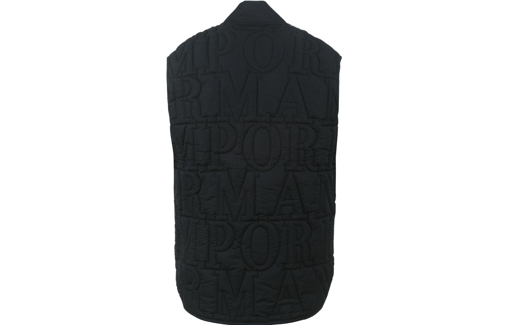 Lookbook Emporio Armani 海军蓝纯色拉链背心 FW23 休闲款式. 6R1BN8-1NZKZ-0920