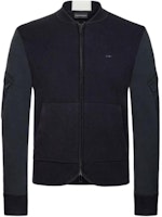 EMPORIO ARMANI Solid Full-Zip Long-Sleeve Jacket 6Z1BX1-1MQZZ-0999 EMPORIO ARMANI Solid Full-Zip Long-Sleeve Jacket 6Z1BX1-1MQZZ-0999
