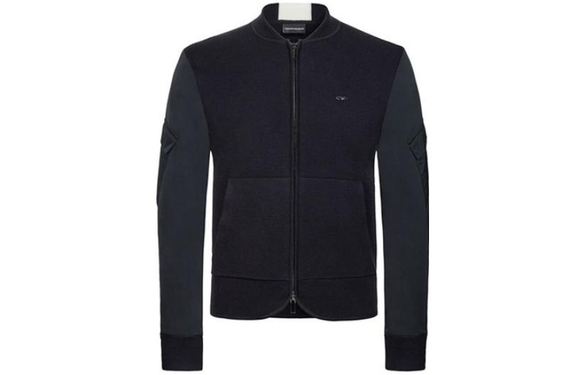 Order EMPORIO ARMANI 纯色长袖拉链外套 6Z1BX1-1MQZZ-0999