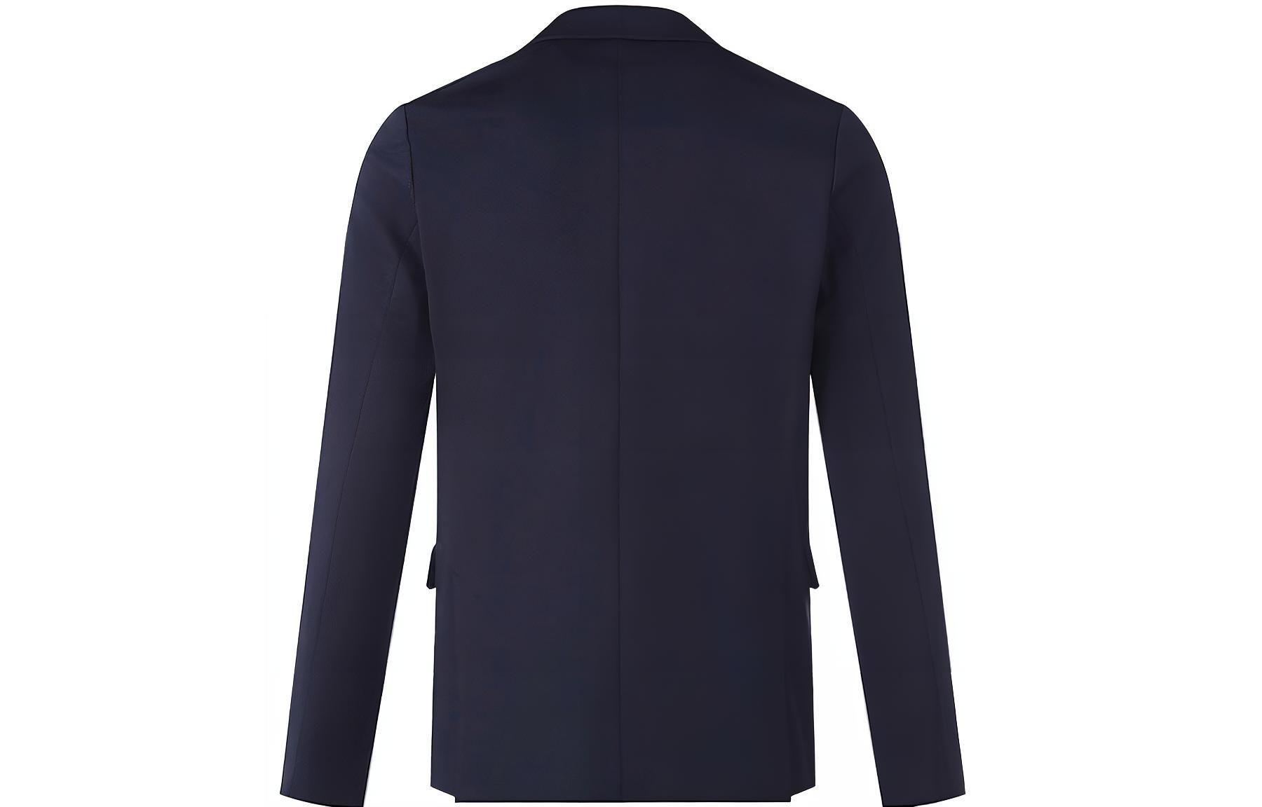 EMPORIO ARMANI  Solid Navy Blue Casual Blazer Jacket. 8N1G81-1JEZZ-0920 圖 3