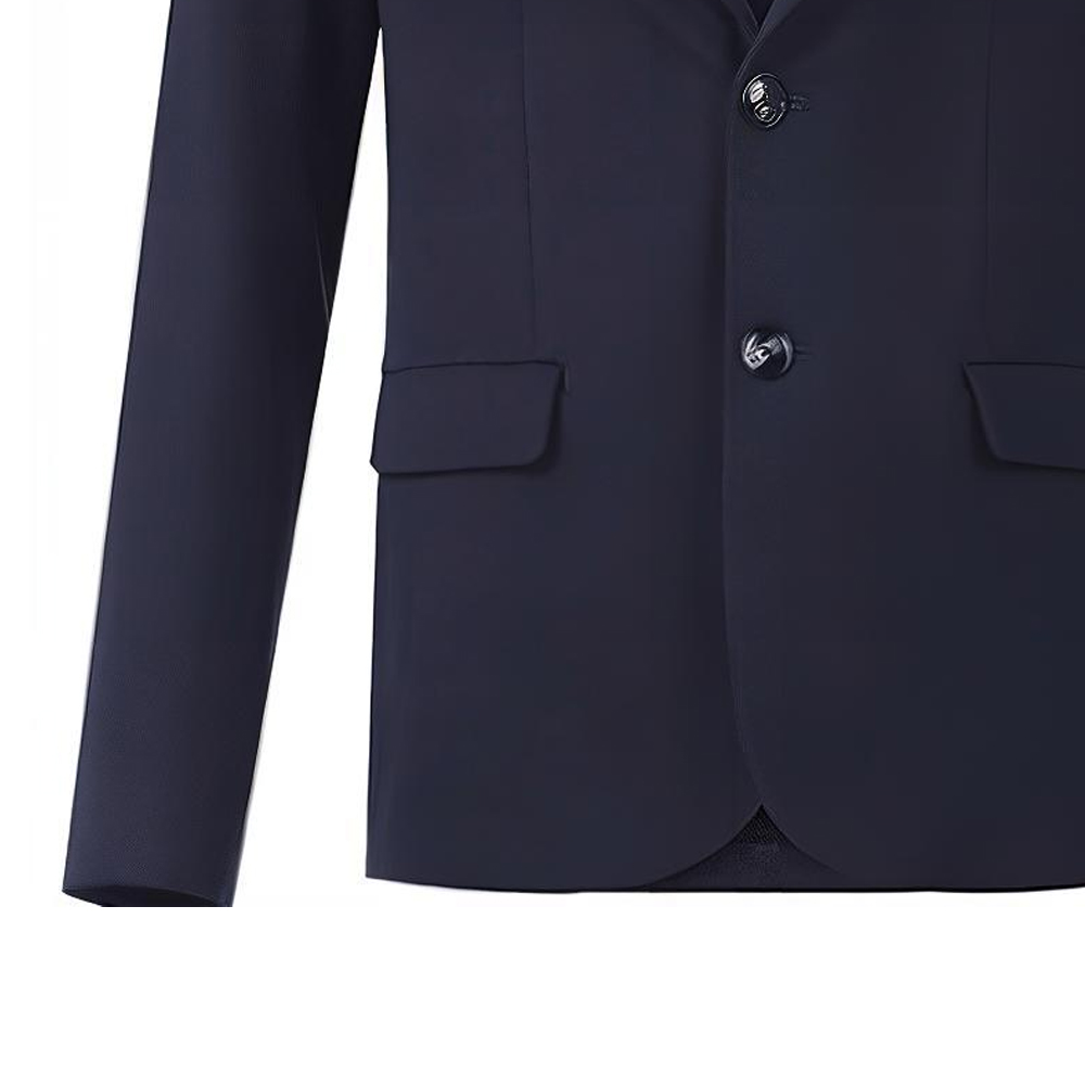 EMPORIO ARMANI  Solid Navy Blue Casual Blazer Jacket. 8N1G81-1JEZZ-0920 圖 6