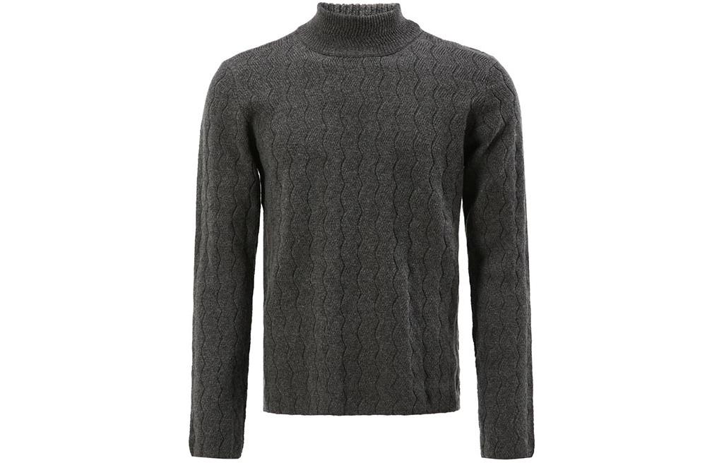 Order 엠포리오 아르마니 솔리드 리브 니트 터틀넥 스웨터. 6K1MYE-1MFJZ-0630