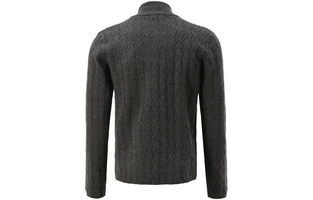 Lookbook 엠포리오 아르마니 솔리드 리브 니트 터틀넥 스웨터. 6K1MYE-1MFJZ-0630