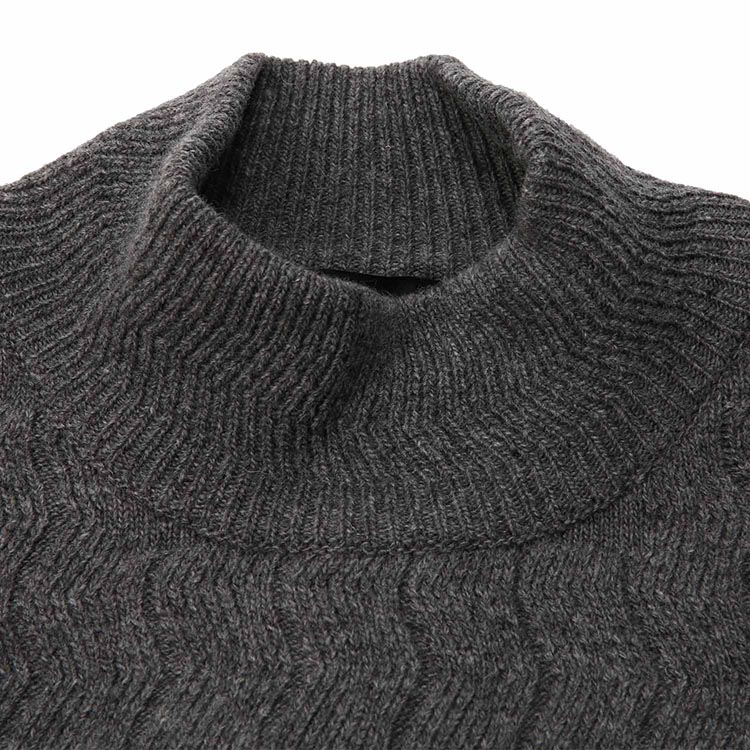 Shop 엠포리오 아르마니 솔리드 리브 니트 터틀넥 스웨터. 6K1MYE-1MFJZ-0630