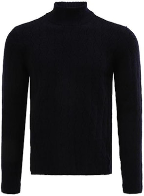 엠포리오 아르마니 솔리드 리브 니트 터틀넥 스웨터. 6K1MYE-1MFJZ-0630 Cheap 엠포리오 아르마니 솔리드 리브 니트 터틀넥 스웨터. 6K1MYE-1MFJZ-0630