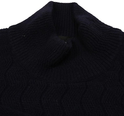 엠포리오 아르마니 솔리드 리브 니트 터틀넥 스웨터. 6K1MYE-1MFJZ-0630 2