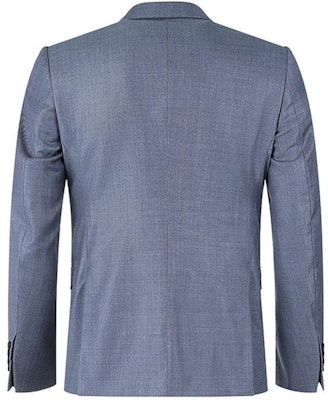 엠포리오 아르마니 솔리드 싱글 브레스티드 블레이저 수트 SS24 - 네이비 블루. H41YMT-01514-713 Shop 엠포리오 아르마니 솔리드 싱글 브레스티드 블레이저 수트 SS24 - 네이비 블루. H41YMT-01514-713