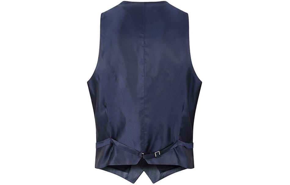 Details for 엠포리오 아르마니 솔리드 싱글 브레스티드 블레이저 수트 SS24 - 네이비 블루. H41YMT-01514-713