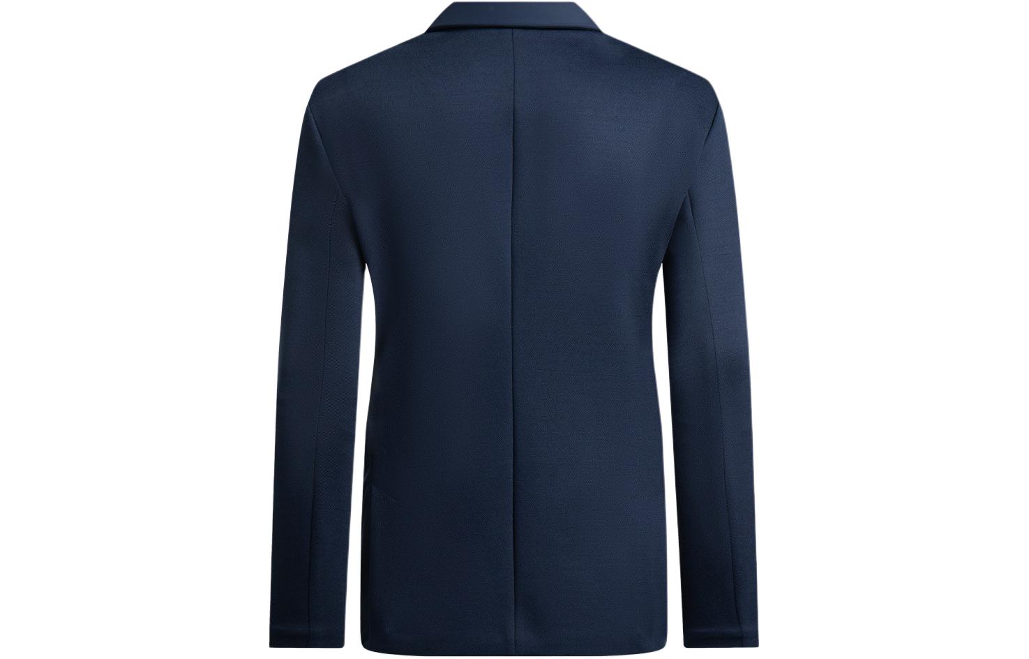 Emporio Armani  Solid Single-Breasted Long-Sleeve Blazer Jacket Blue 6R1G75-1NGXZ-09B3 圖 3