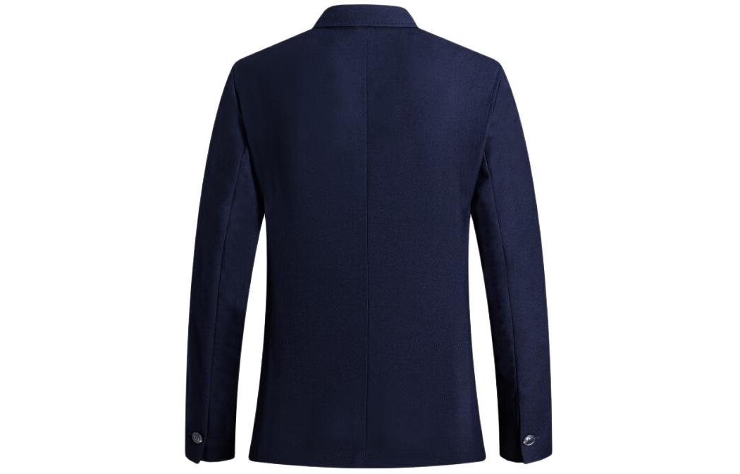Lookbook 엠포리오 아르마니 솔리드 네이비 싱글 브레스티드 블레이저 재킷 H31G43-C1062-922