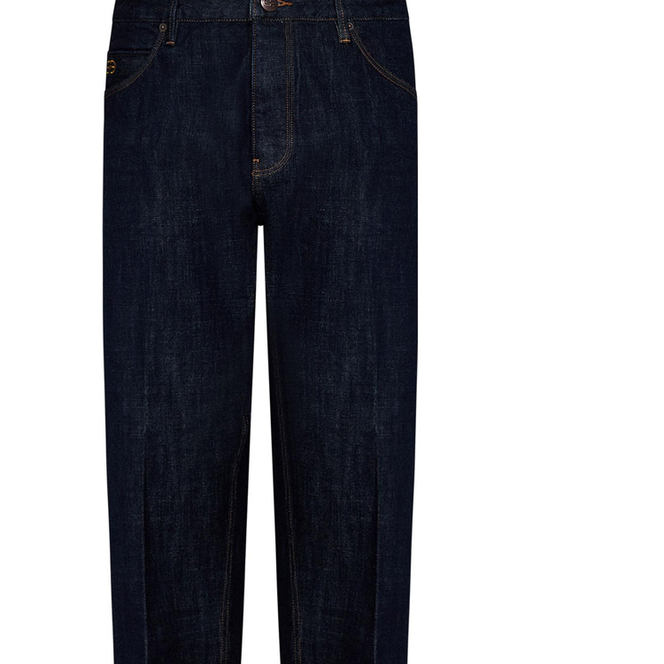 Emporio Armani  Solid Straight-Leg Jeans - Dark Blue 6R1J69-1DQTZ-0941 圖 4
