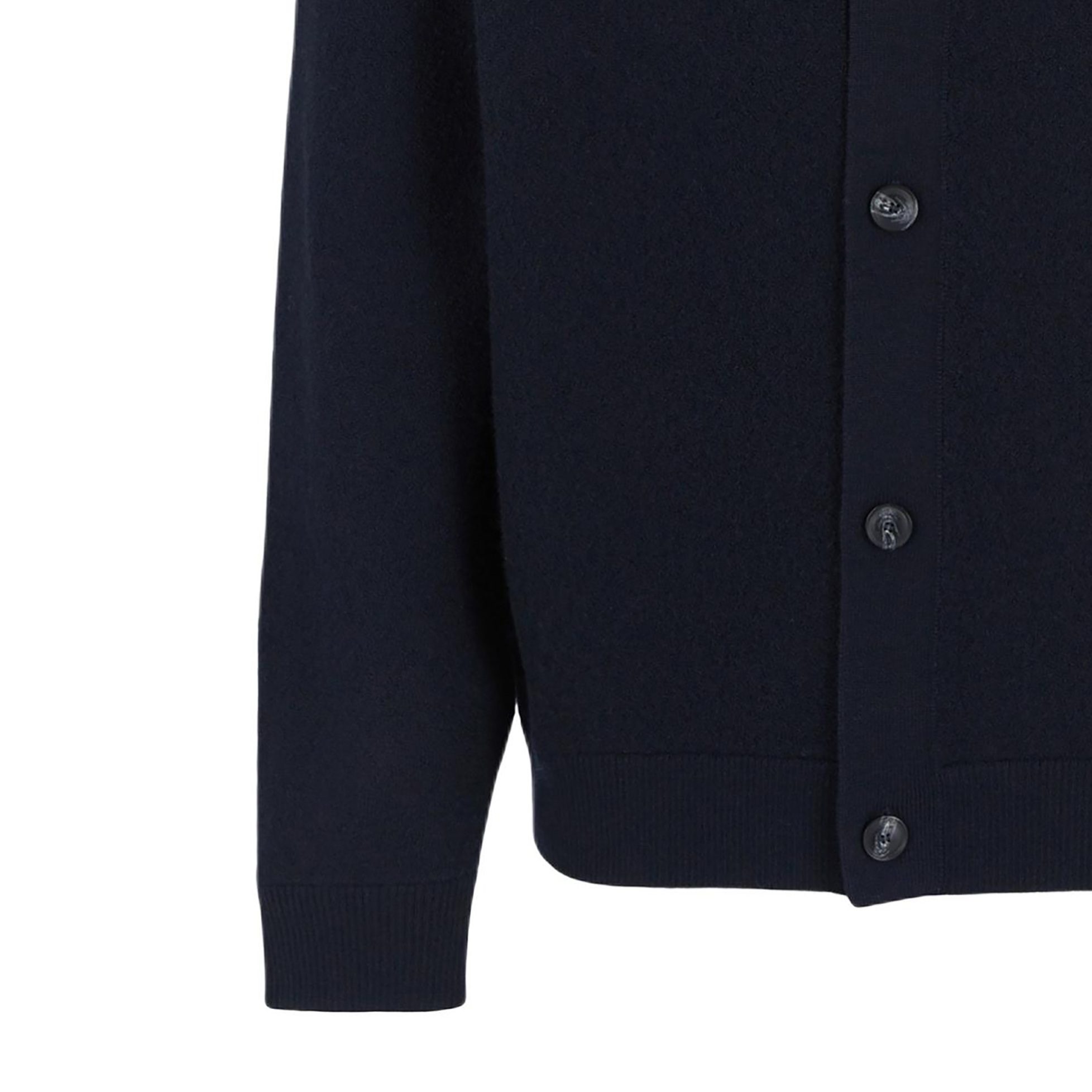 Cheap Emporio Armani 純色V領針織開襟衫海軍藍 6D1MX6-1MJEZ-0920