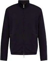 Emporio Armani Solid Zip-Up High-Collar Jacket Black. 3D1M69-1JHSZ-0920 Emporio Armani Solid Zip-Up High-Collar Jacket Black. 3D1M69-1JHSZ-0920