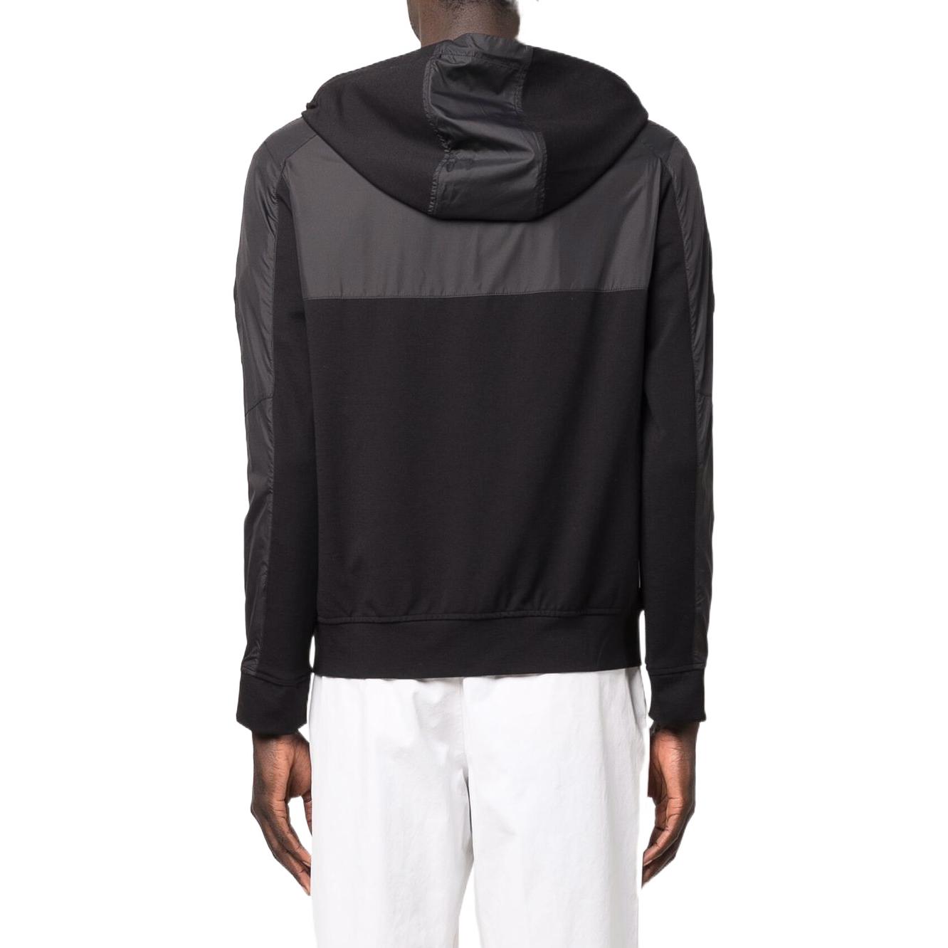 Purchase EMPORIO ARMANI SS22 黑色拉鍊連帽外套 3L1MCI-1JXQZ-0999