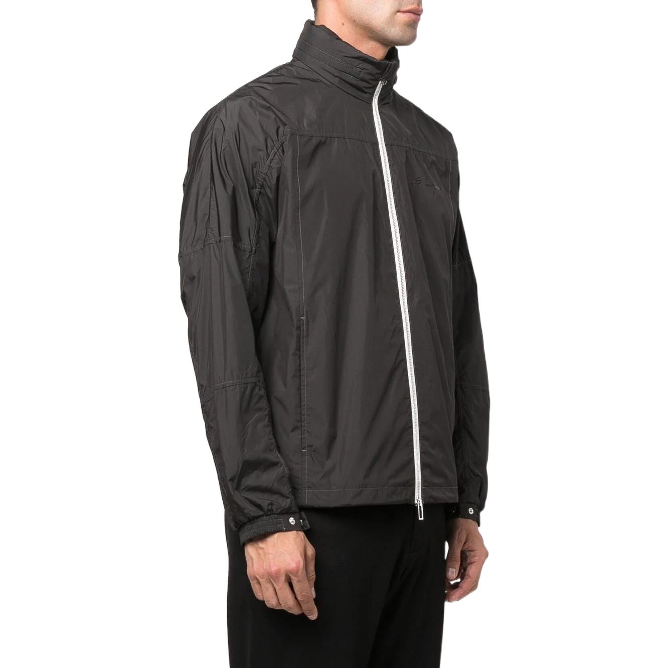 Purchase 엠포리오 아르마니 SS22 로고 프린트 라이트웨이트 자켓 - 블랙 3L1BC5-1NCGZ-0999