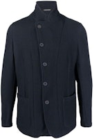 Emporio Armani SS22 Navy Single-Breasted Casual Jacket I1G57-0I142-0922 Emporio Armani SS22 Navy Single-Breasted Casual Jacket I1G57-0I142-0922