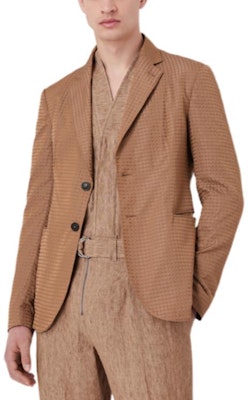 EMPORIO ARMANI SS22 深棕格紋單排扣西裝外套 I1G870I-1430-119 Purchase EMPORIO ARMANI SS22 深棕格紋單排扣西裝外套 I1G870I-1430-119