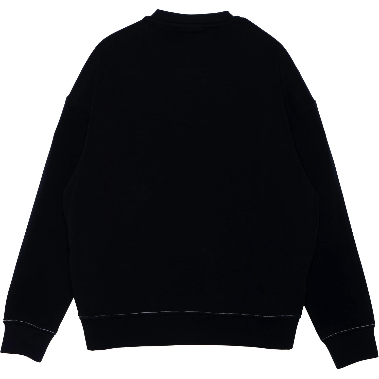 Lookbook Emporio Armani SS23 標誌印花拼色套頭運動衫. 3R1MBE-1JHSZ-0163