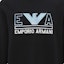 Sizing EMPORIO ARMANI SS23 Logo Print Pullover Sweatshirt Black 3R1MBT-1JHSZ-09K4