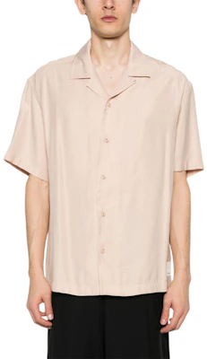 EMPORIO ARMANI SS24 米色棕榈树刺绣短袖衬衫 3D1C6L-1K3WZ-0137 Lookbook EMPORIO ARMANI SS24 米色棕榈树刺绣短袖衬衫 3D1C6L-1K3WZ-0137